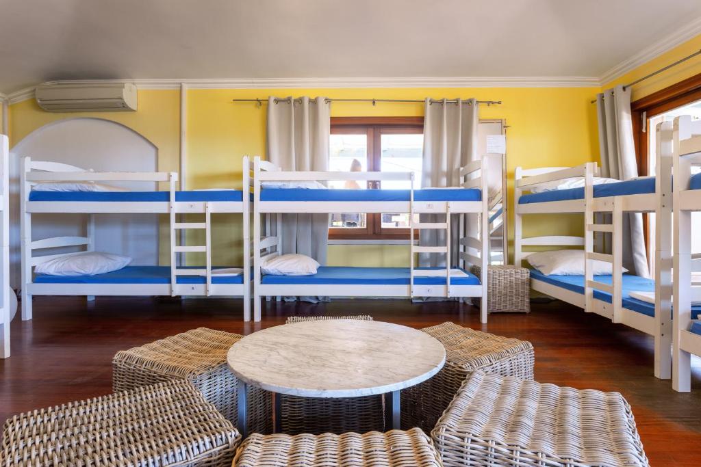 Postel nebo postele na pokoji v ubytování Hostel Villa Skansi