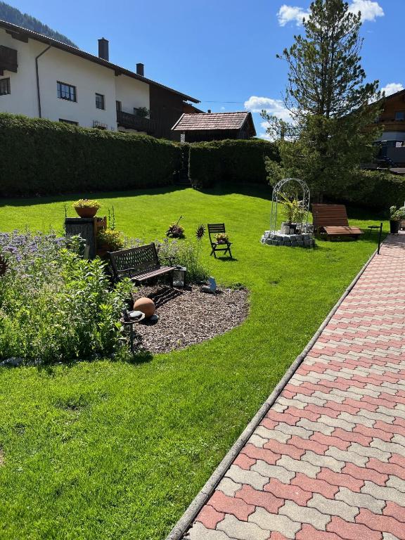 Zahrada ubytování Apart Schöne Aussicht
