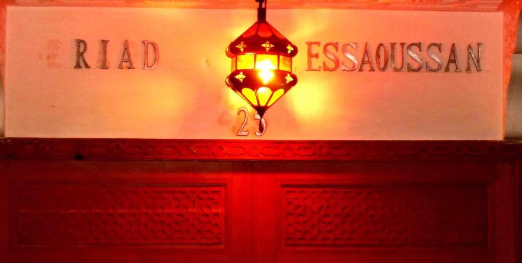 Certifikát, hodnocení, plakát nebo jiný dokument vystavený v ubytování Riad Essaoussan
