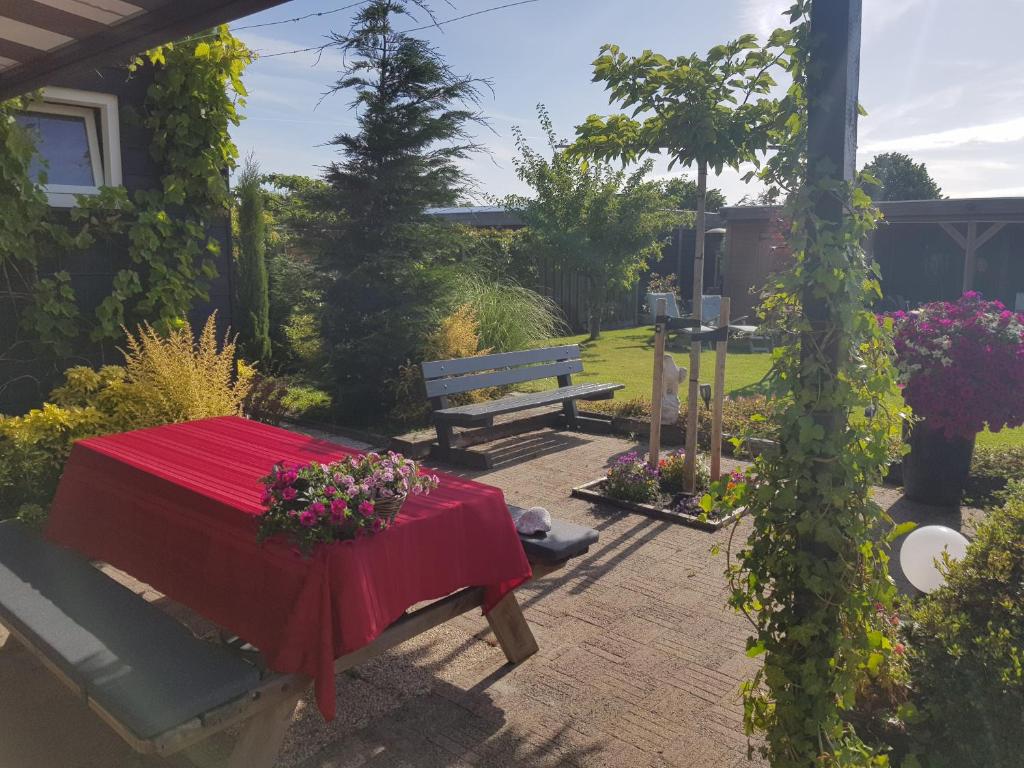Zahrada ubytování B&B WELKOM Zierikzee