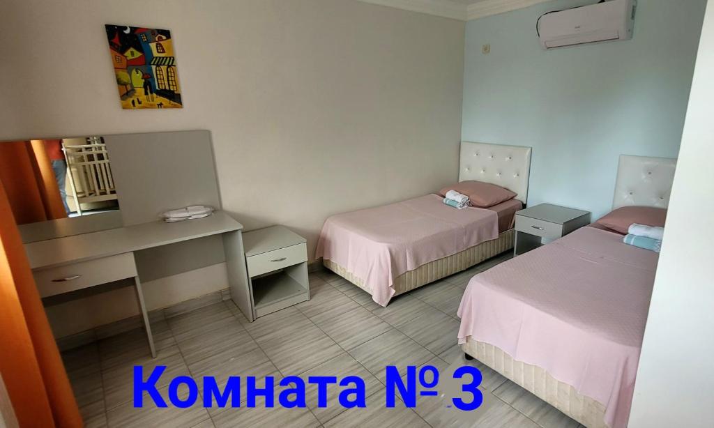 Postel nebo postele na pokoji v ubytování Apsa Butik Hotel