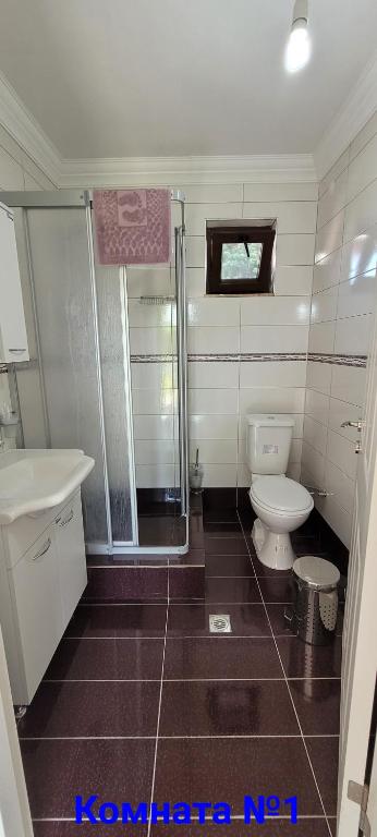 Koupelna v ubytování Apsa Butik Hotel