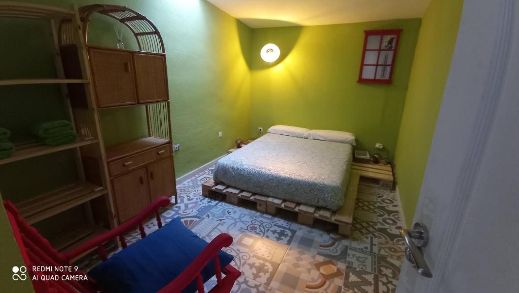 Postel nebo postele na pokoji v ubytování Casa Mamre