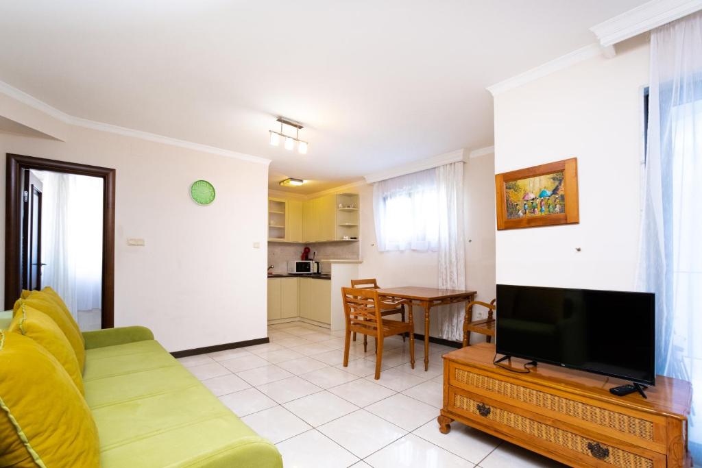 TV a/nebo společenská místnost v ubytování Apart-hotel Villa Lav