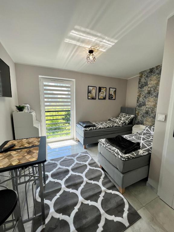 -Noclegi Marki-Pokoje z łazienkami-Parking-EV-okolica Warszawy- - Twin Room Met Eigen Badkamer