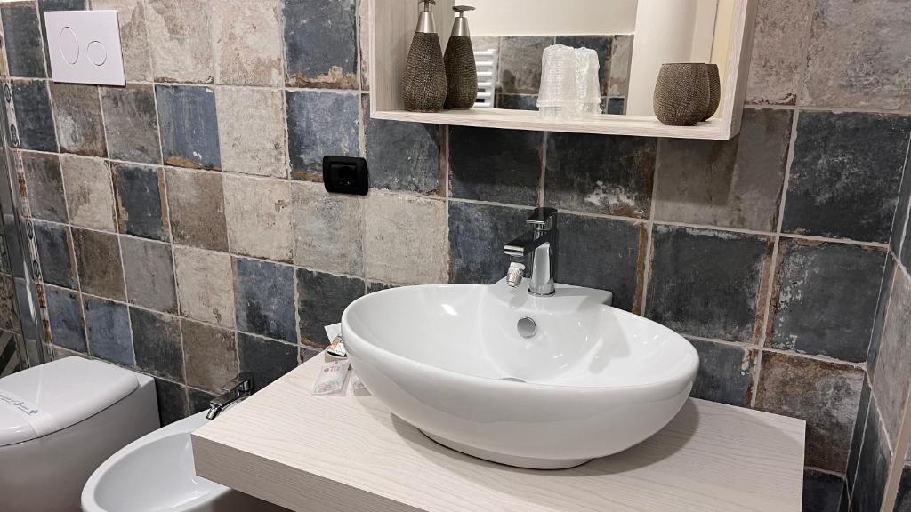 Łazienka w obiekcie Locanda Badia Residenze Iride e Celeste