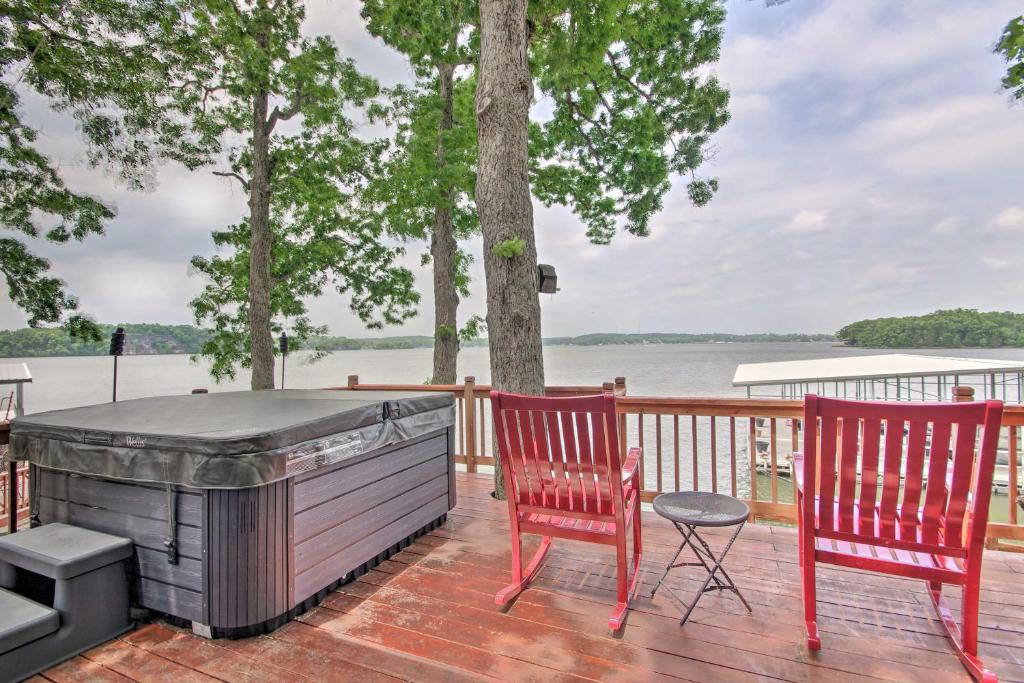Waterfront Lake Ozark Home with Private Dock!