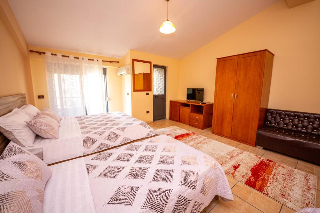 Postel nebo postele na pokoji v ubytování Hotel Zen