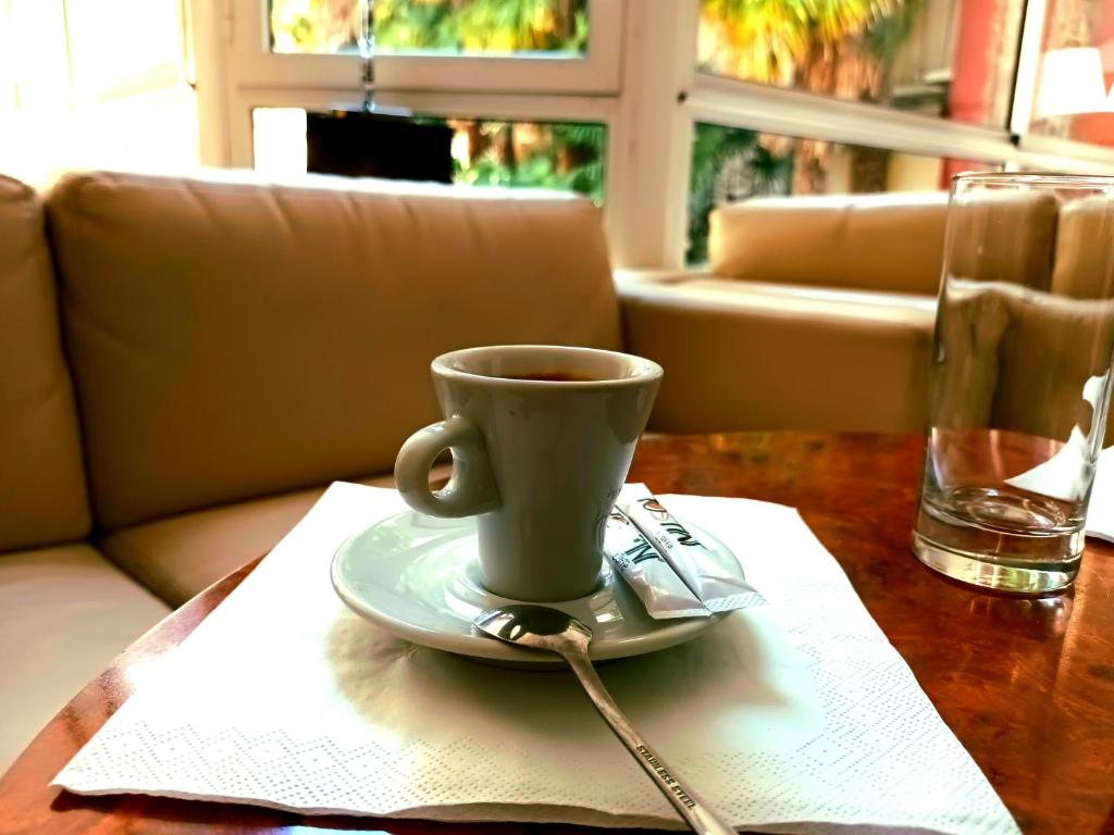 Posezení v ubytování Hôtel Jeanne d'Arc