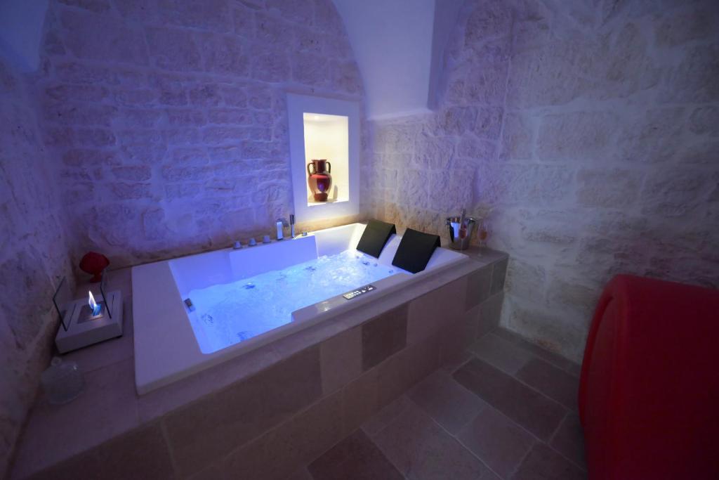 Koupelna v ubytování Pietra Bianca Luxury Suite Ostuni