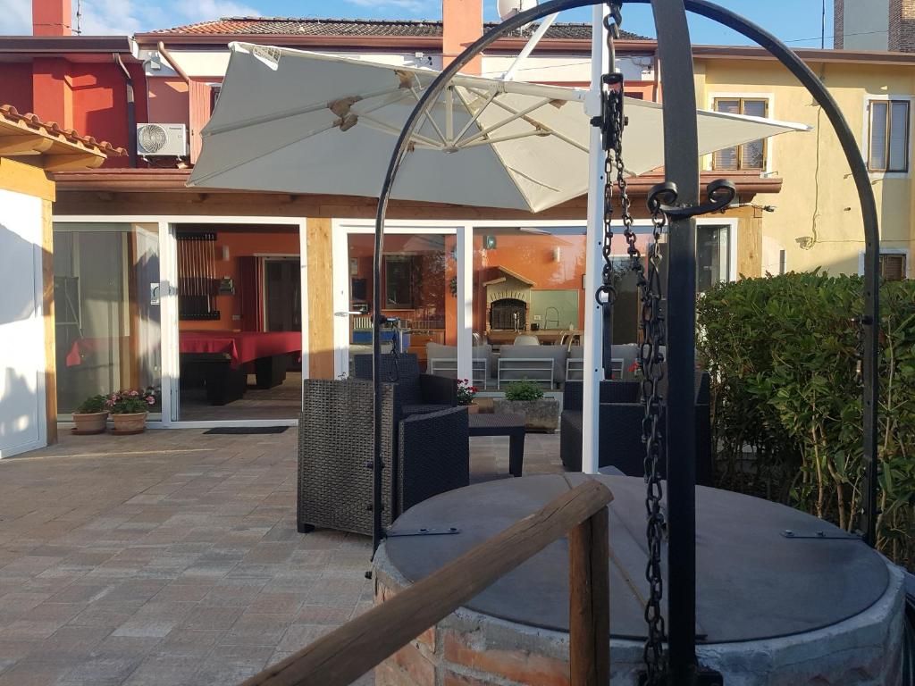 Budynek, w którym mieści się apartament
