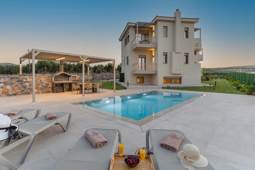 Bazén v ubytování Utopia Luxury Villas nebo v jeho okolí
