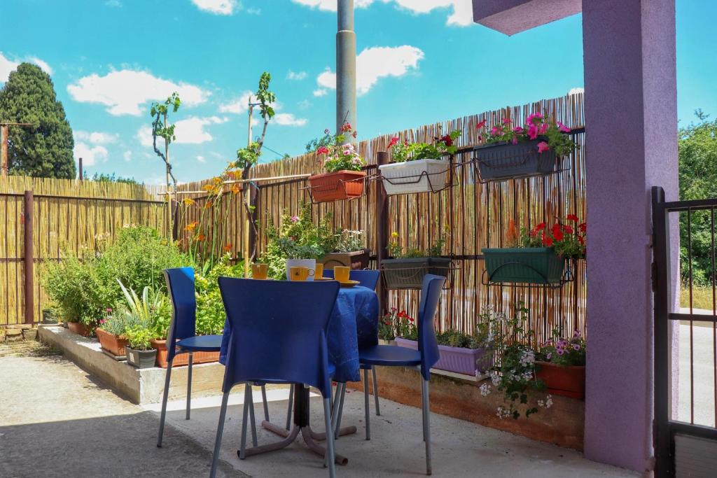 Balkón nebo terasa v ubytování Apartman PP 13