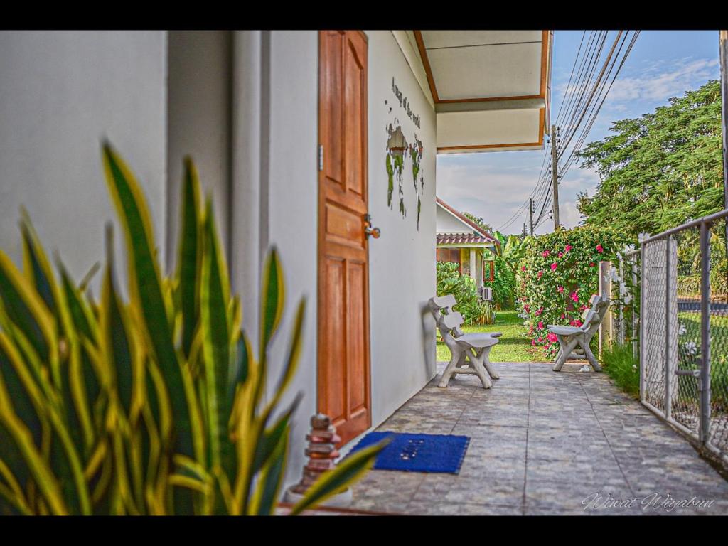 Zahrada ubytování Serenity1 Homestay