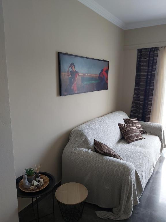 Posteľ alebo postele v izbe v ubytovaní Orion front sea apartment