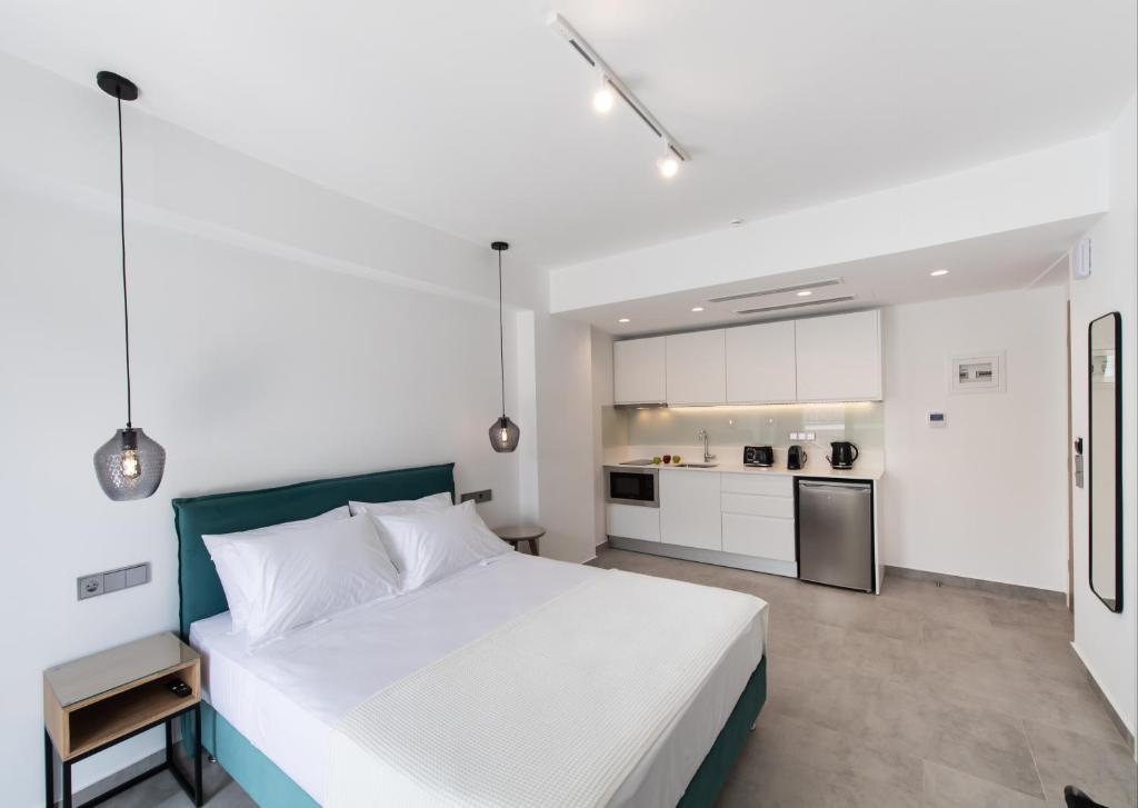 Kuchyňa alebo kuchynka v ubytovaní Azul Apartments