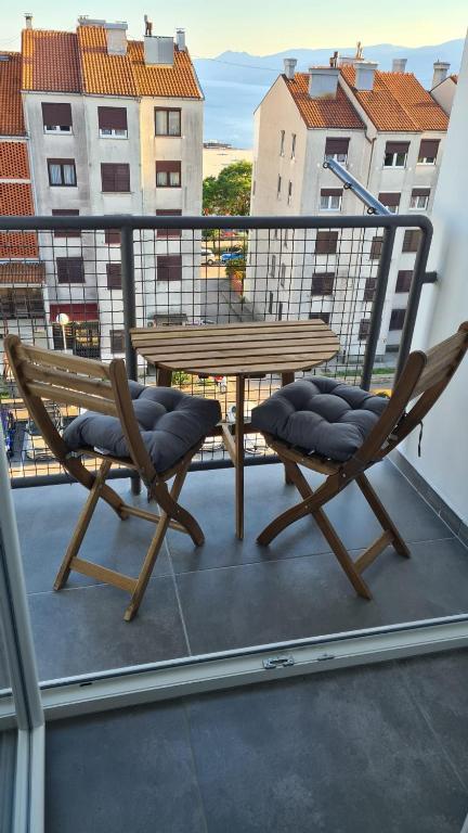 Balkón alebo terasa v ubytovaní River67 - Apartment in Rijeka