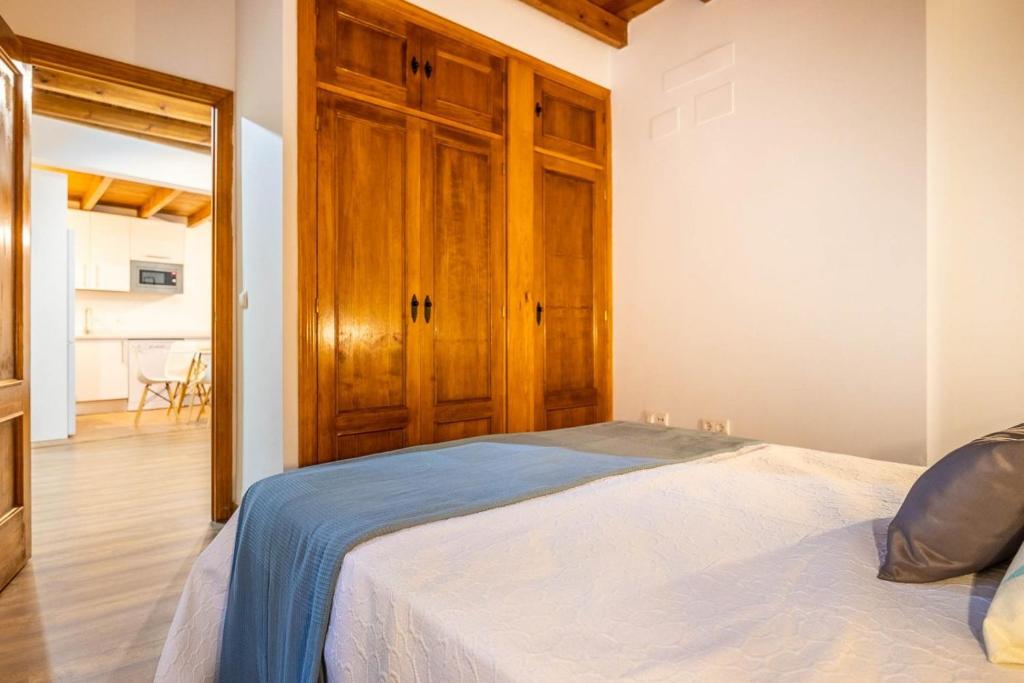 Postel nebo postele na pokoji v ubytování Apartamento Macarena, en el Centro de Sevilla