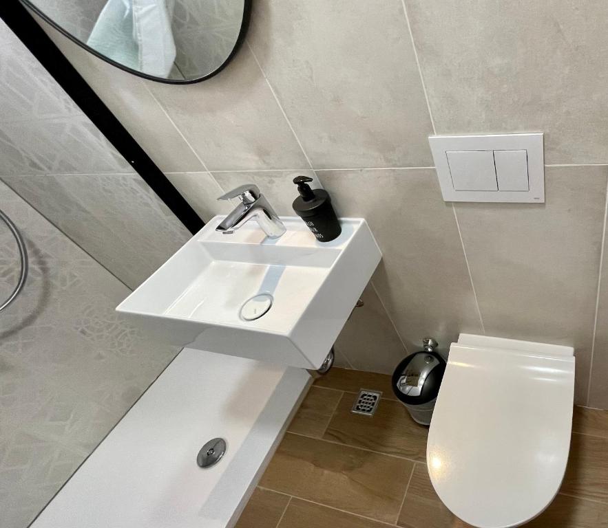 Koupelna v ubytování ViSun Apartment 1
