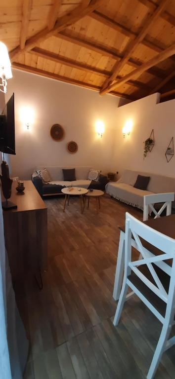 Posezení v ubytování Central apartment