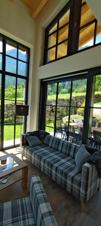 Posezení v ubytování Alpenchalet Valentin