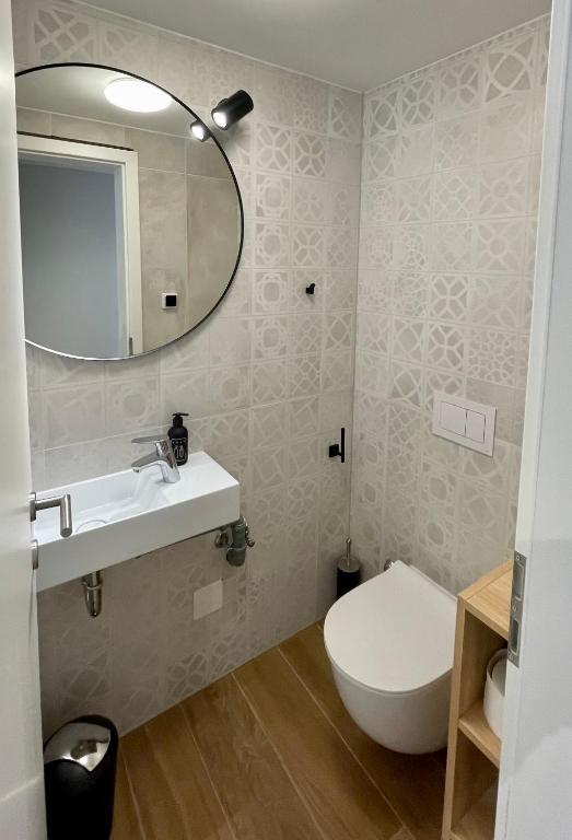 Koupelna v ubytování ViSun Apartment 2