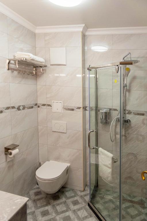 Koupelna v ubytování Mr.Liao Hotel
