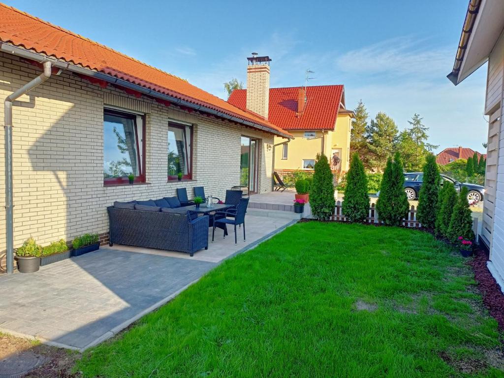 Κήπος έξω από το Willa Prestige Sianożęty