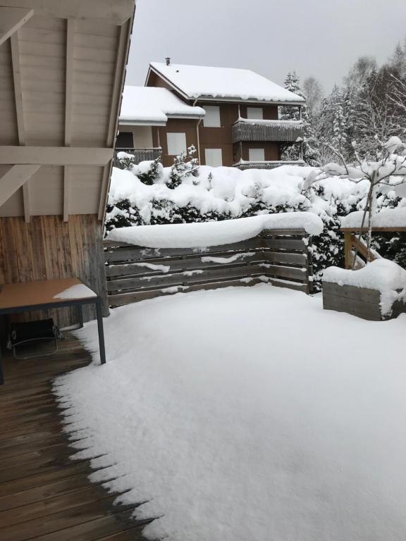 Obiekt Le Grand Sapin. Maison au calme proche commerces zimą