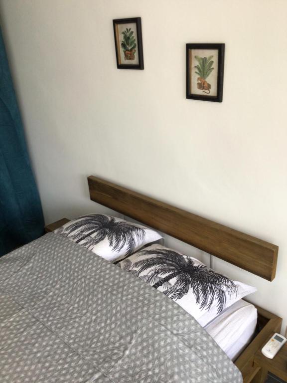 Postel nebo postele na pokoji v ubytování Charmant pied-à-terre coeur de ville