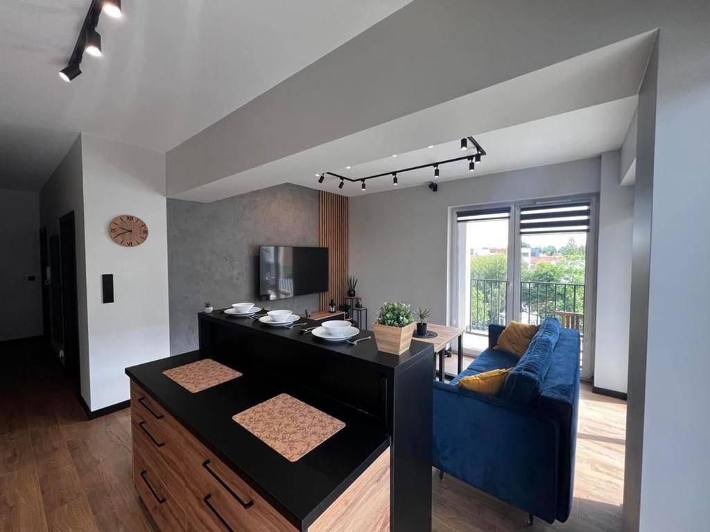 Kuchyňa alebo kuchynka v ubytovaní Apartament Helsinki