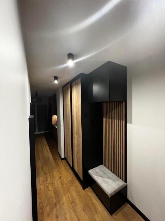 Posteľ alebo postele v izbe v ubytovaní Apartament Helsinki