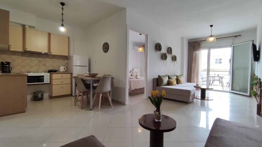 Kuchyňa alebo kuchynka v ubytovaní Evris House oasis