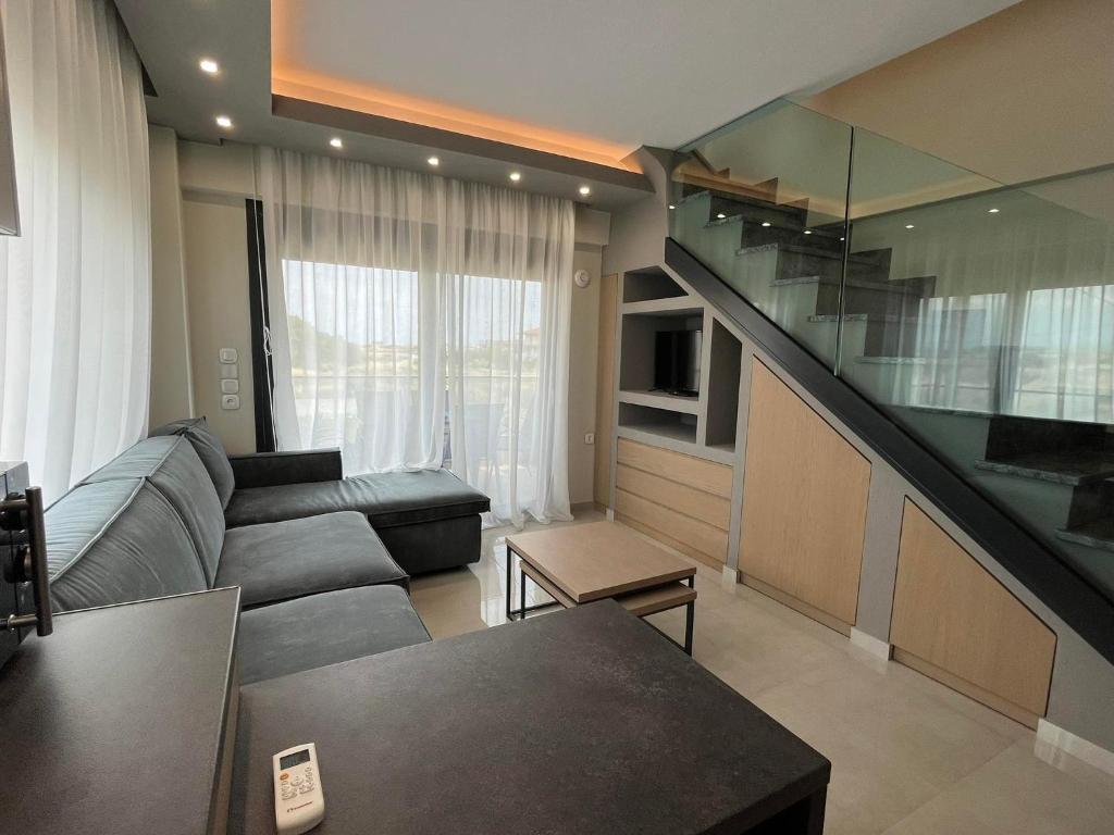 Posezení v ubytování Artline Luxury Suites