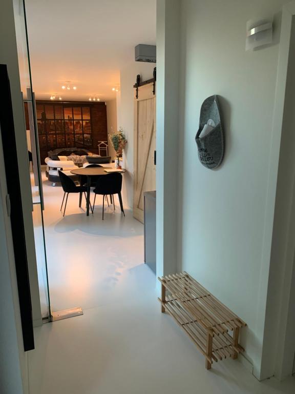Area soggiorno di Prachtige gastsuite in Ranst "Studio 34"
