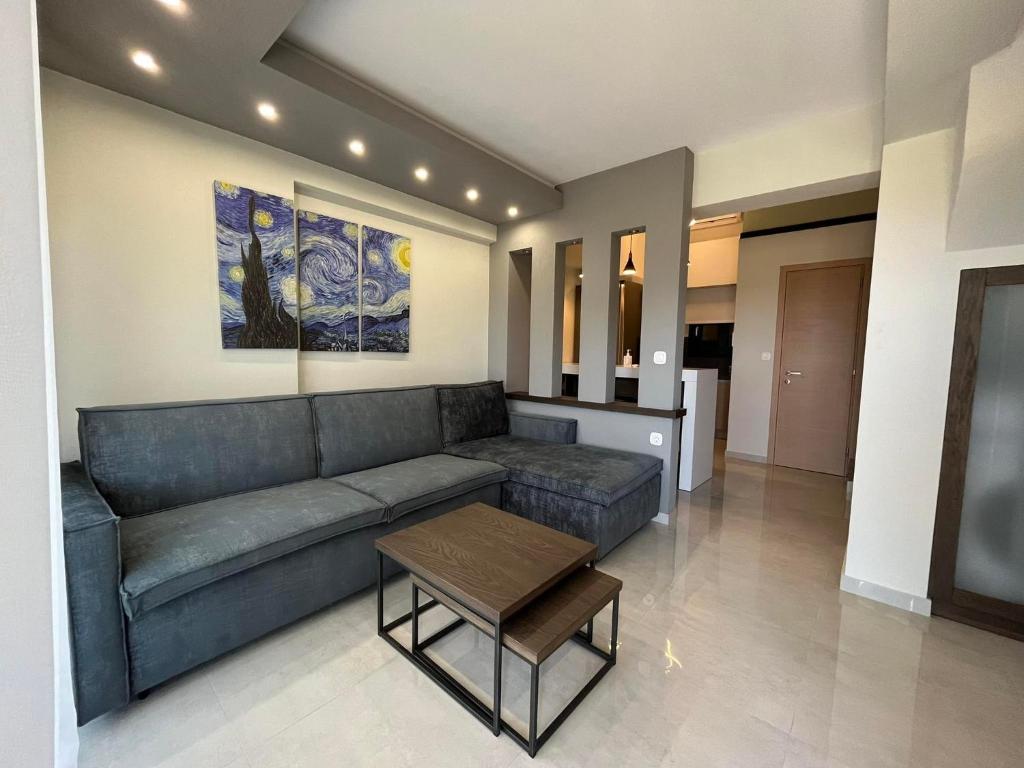 Posezení v ubytování Artline Luxury Suites