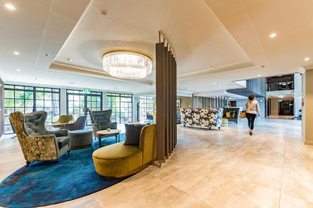 Posezení v ubytování Distinction Hotel Rotorua