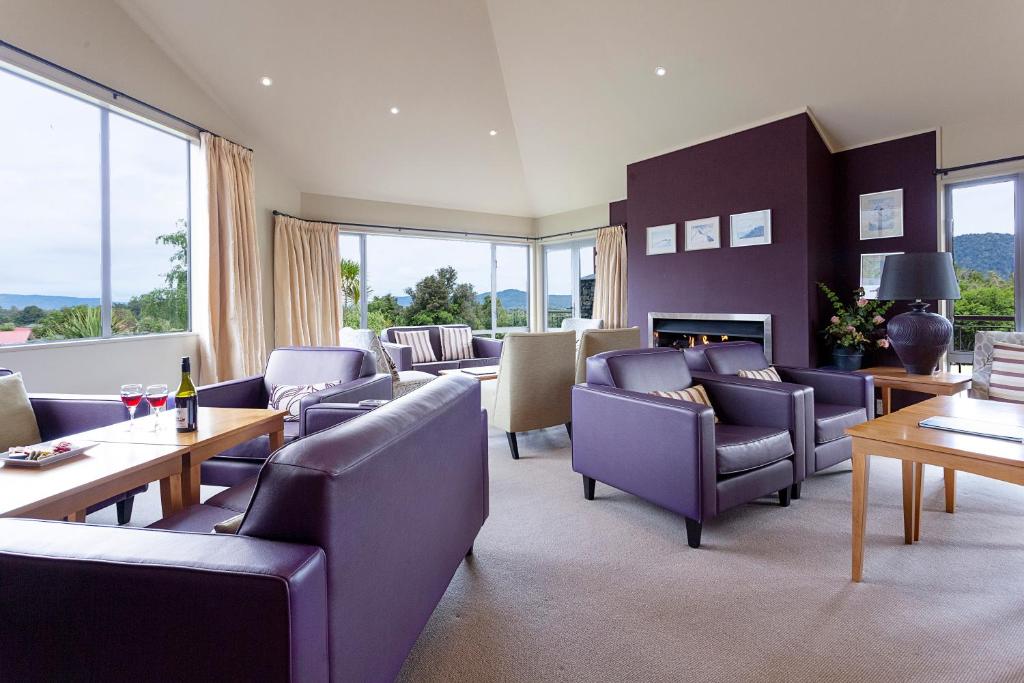 Posezení v ubytování Te Weheka Boutique Hotel