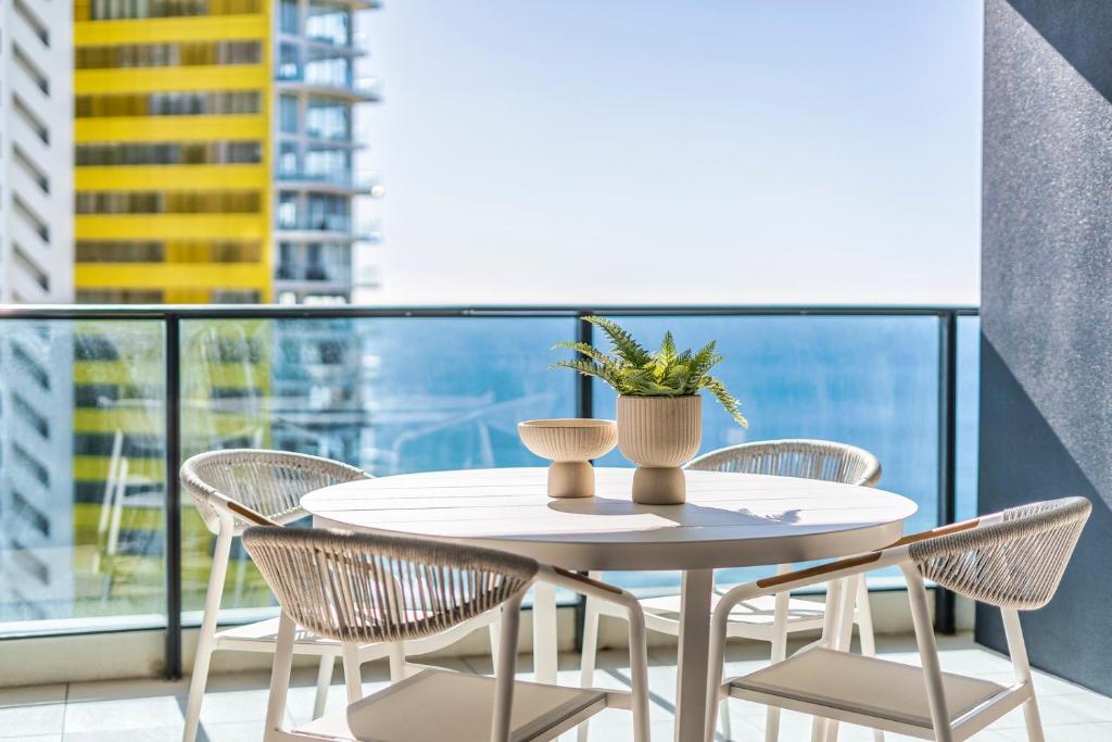 Balkón nebo terasa v ubytování Oracle Resort Broadbeach - gclr