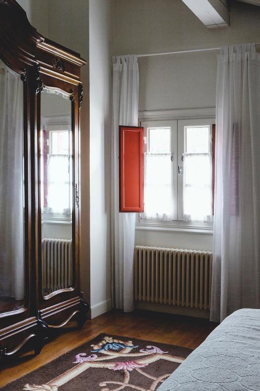Postel nebo postele na pokoji v ubytování Hotel IRARAGORRI