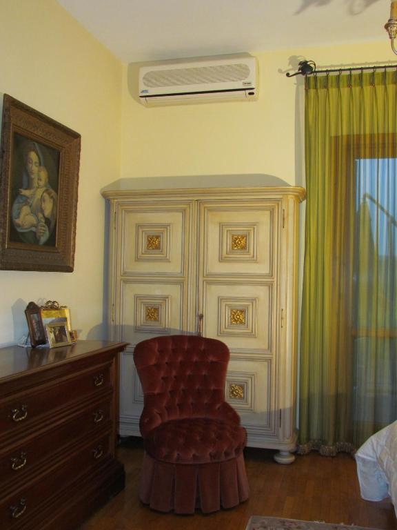 Posezení v ubytování B&B Il Suono del Bosco