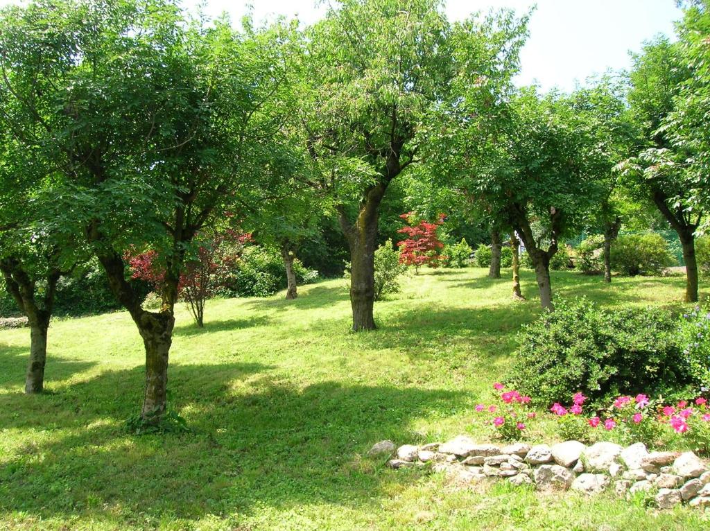 Zahrada ubytování B&B Il Suono del Bosco