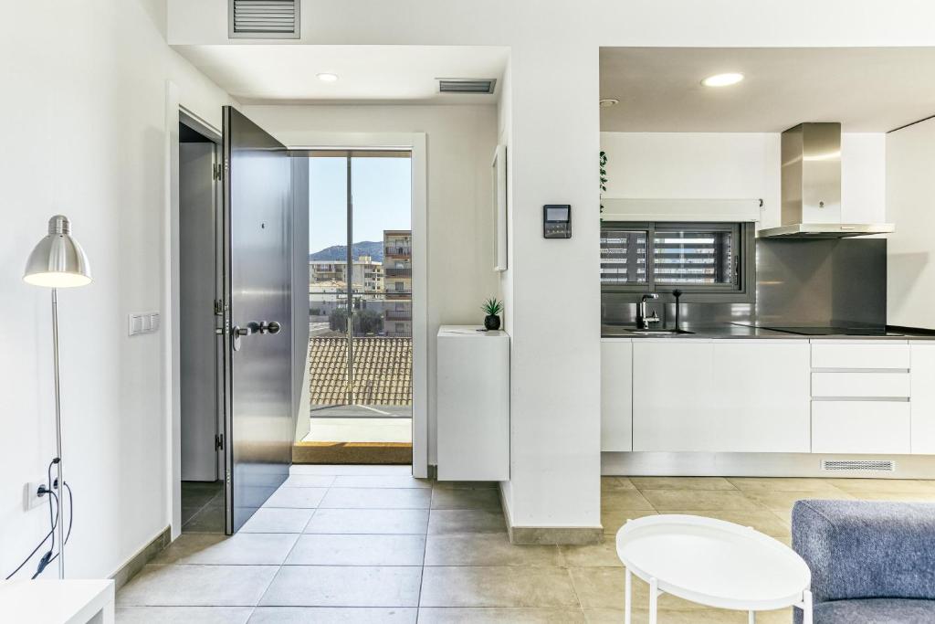 Kuchyňa alebo kuchynka v ubytovaní Murtra Apartment