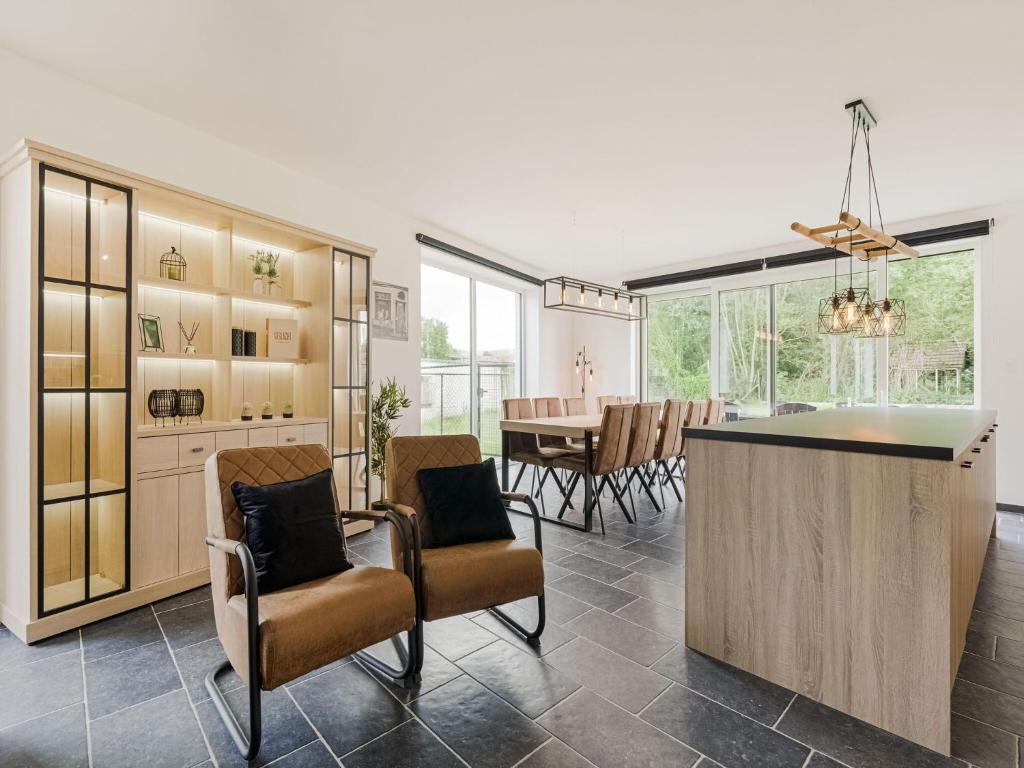 Posezení v ubytování Holiday Home in Ronse Flemish Ardennes