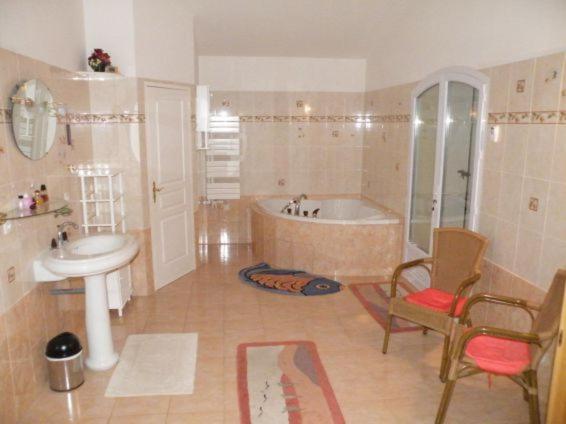 Koupelna v ubytování Villa Liamone