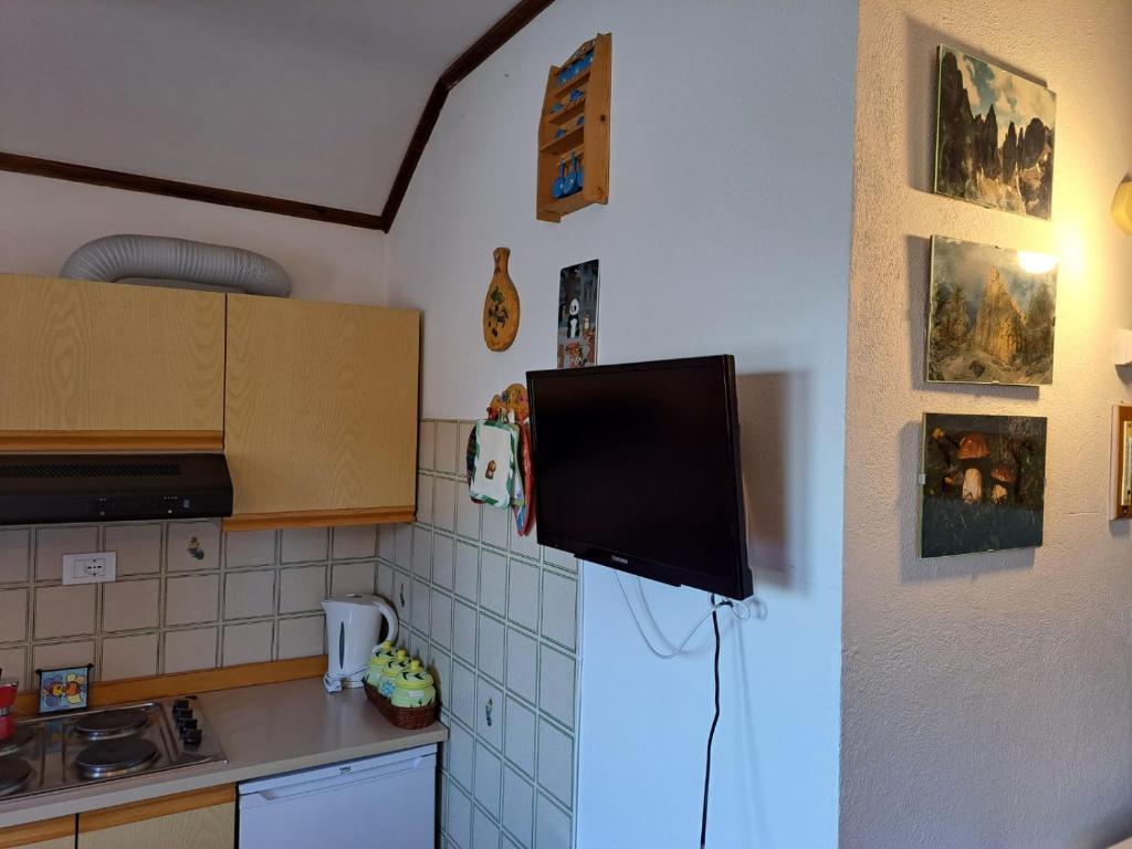 Kuchyň nebo kuchyňský kout v ubytování Piccolo Igloo