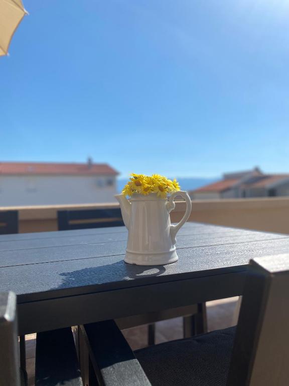 Balkón alebo terasa v ubytovaní Beachfront Apartment