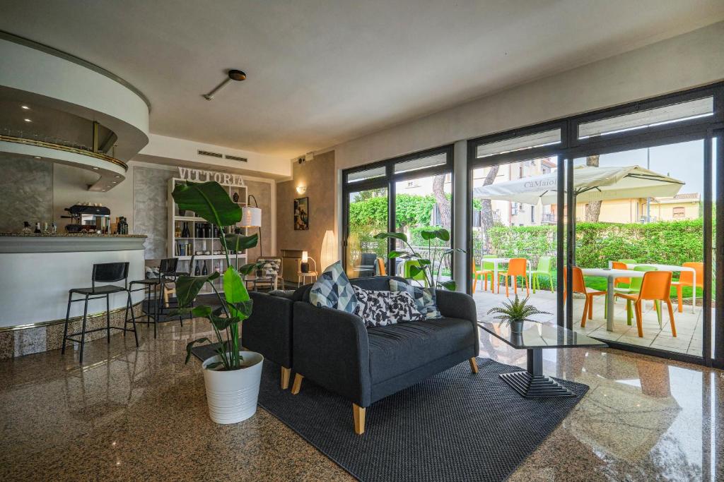 Posezení v ubytování HOTEL VITTORIA