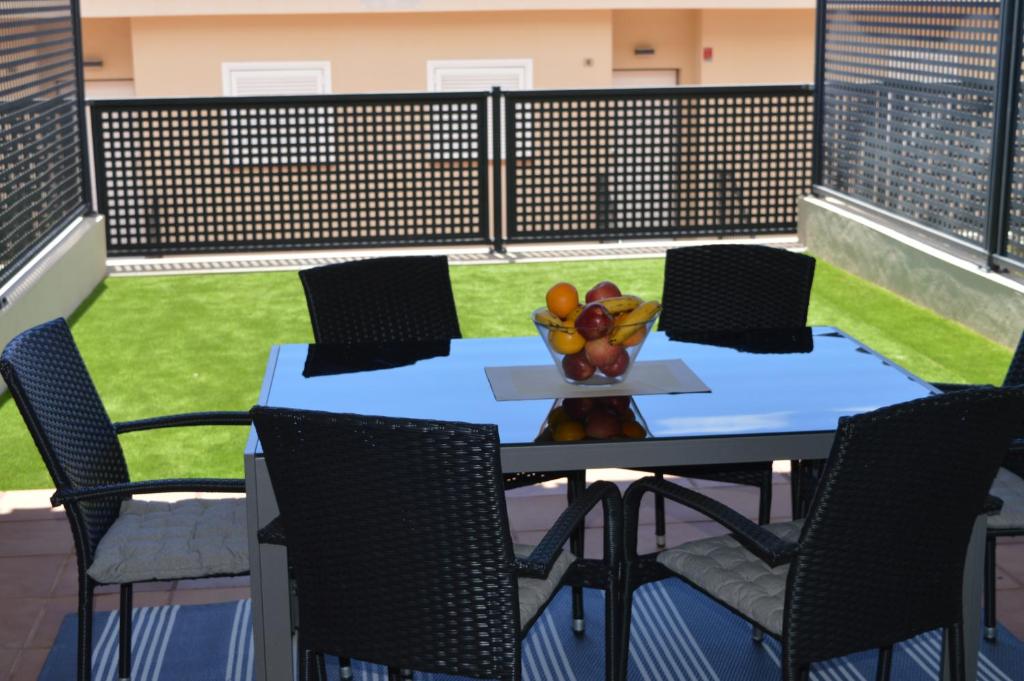 Patio nebo venkovní prostory v ubytování Ocean Romance (Duplex)