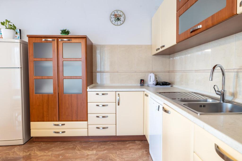 Kuchyň nebo kuchyňský kout v ubytování Family apartments - Guesthouse Vranješ